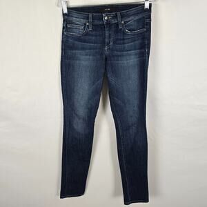 Joe's Jeans The Skinny Women's 27 Blue Dark Wash